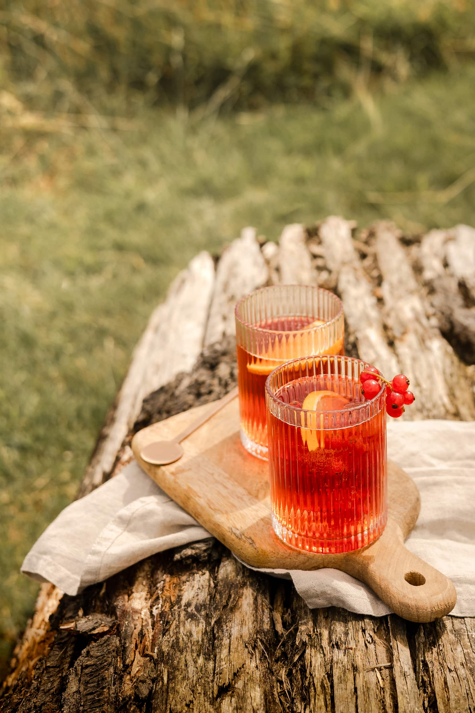 Summer Negroni - Lou Carruthers Photography - Cotswold Food and Drink Photographer