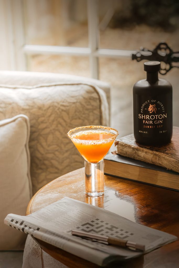 Shorton Gin Marmalade Martini - Lou Carruthers Photography - Cotswold Food and Drink Photographer