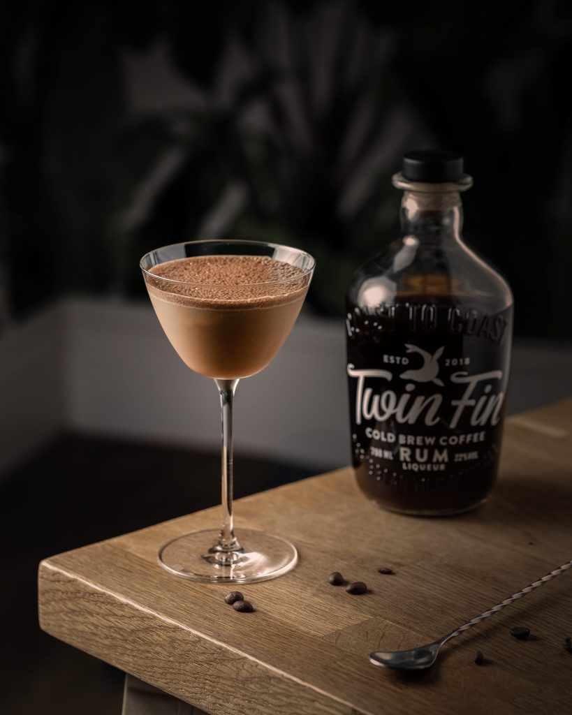 Twin Fin Cold Brew Coffee Rumtini - Lou Carruthers Photography - Cotswold Food Photographer